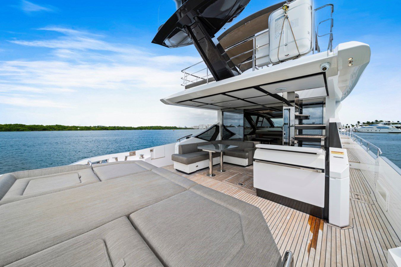 72′ Azimut D + Water Toys — private yacht charter in Miami