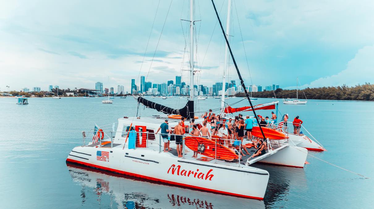 60′ Cat + Water Toys — private yacht charter in Miami