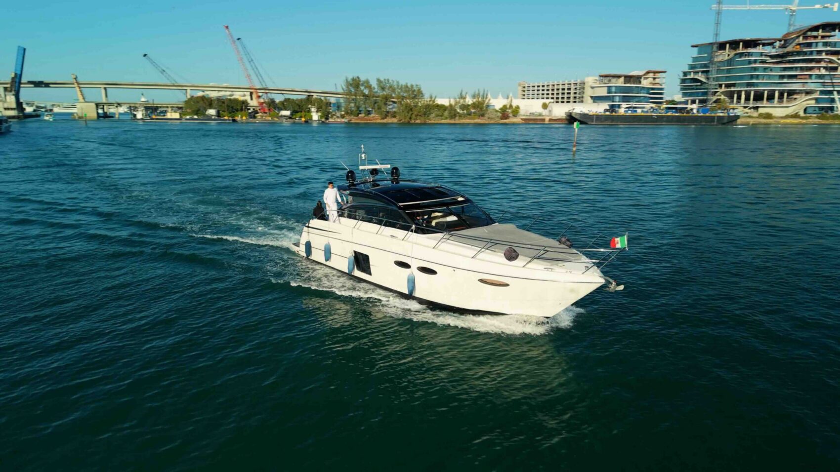58′ Princess + Water Toys — private yacht charter in Miami