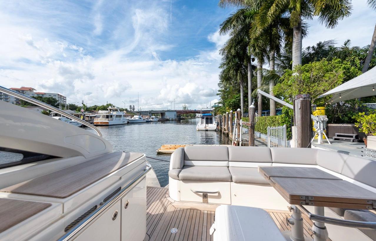 58′ Princess + Water Toys — private yacht charter in Miami