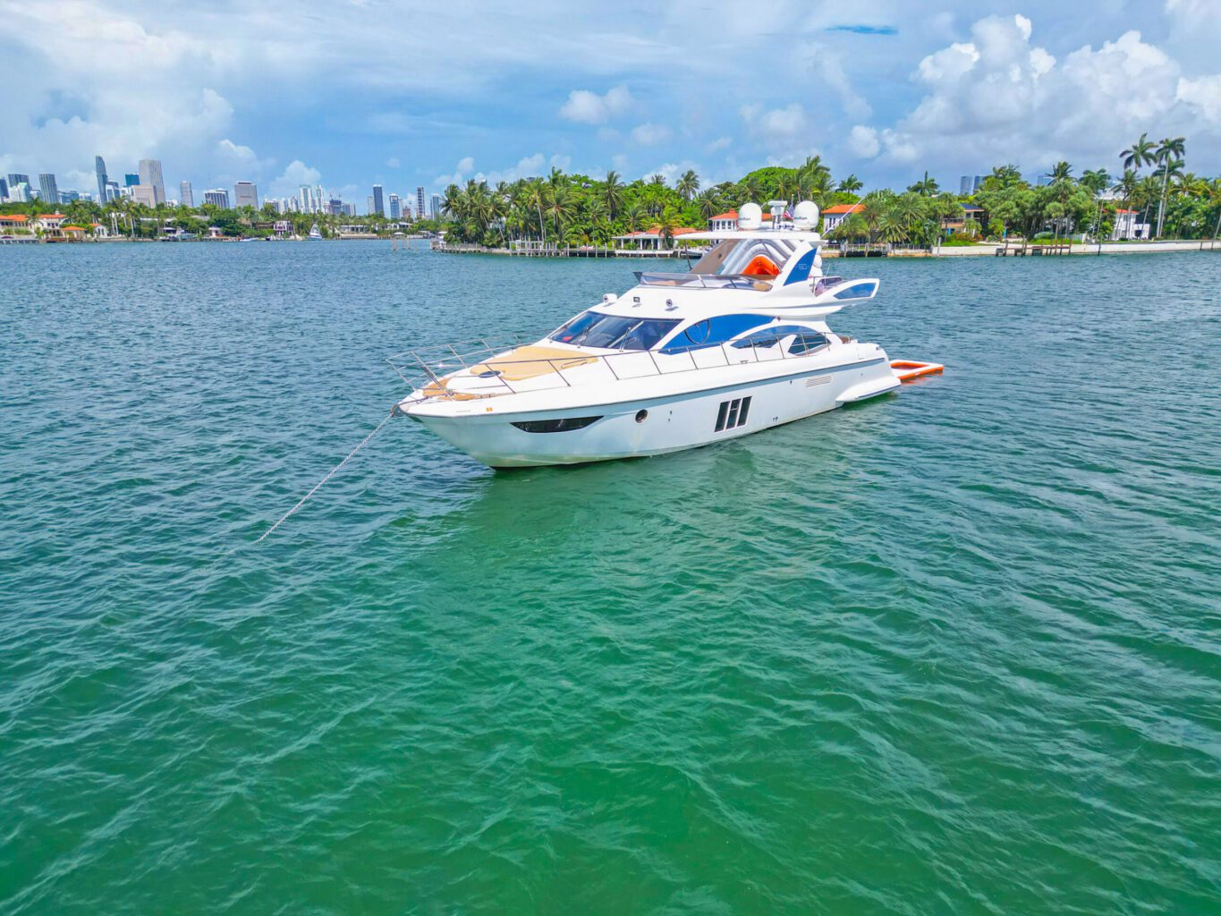 65′ Azimut + Water Toys + Jetski 1Hr — private yacht charter in Miami