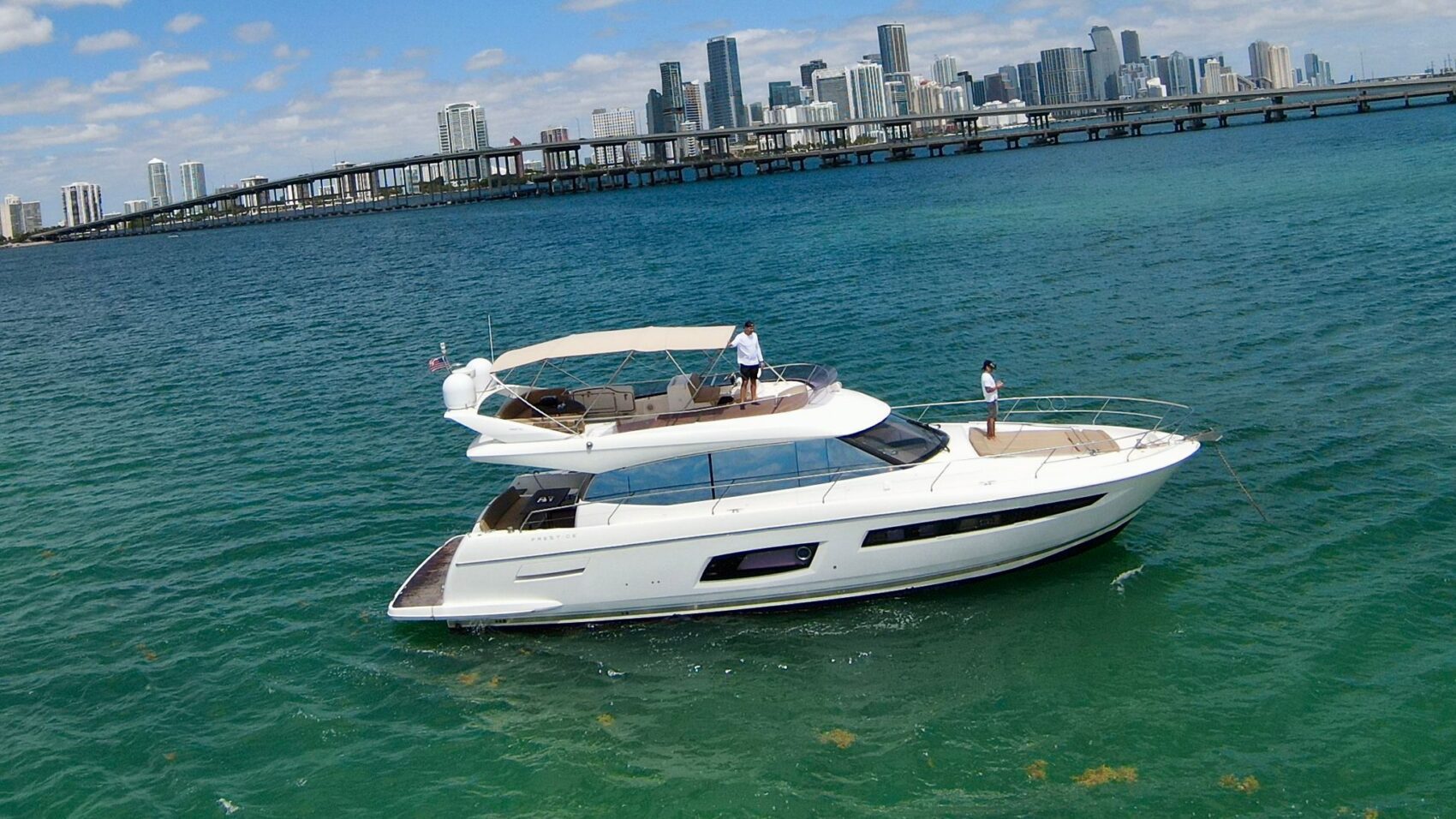 55′ Prestige + Water Toys — private yacht charter in Miami