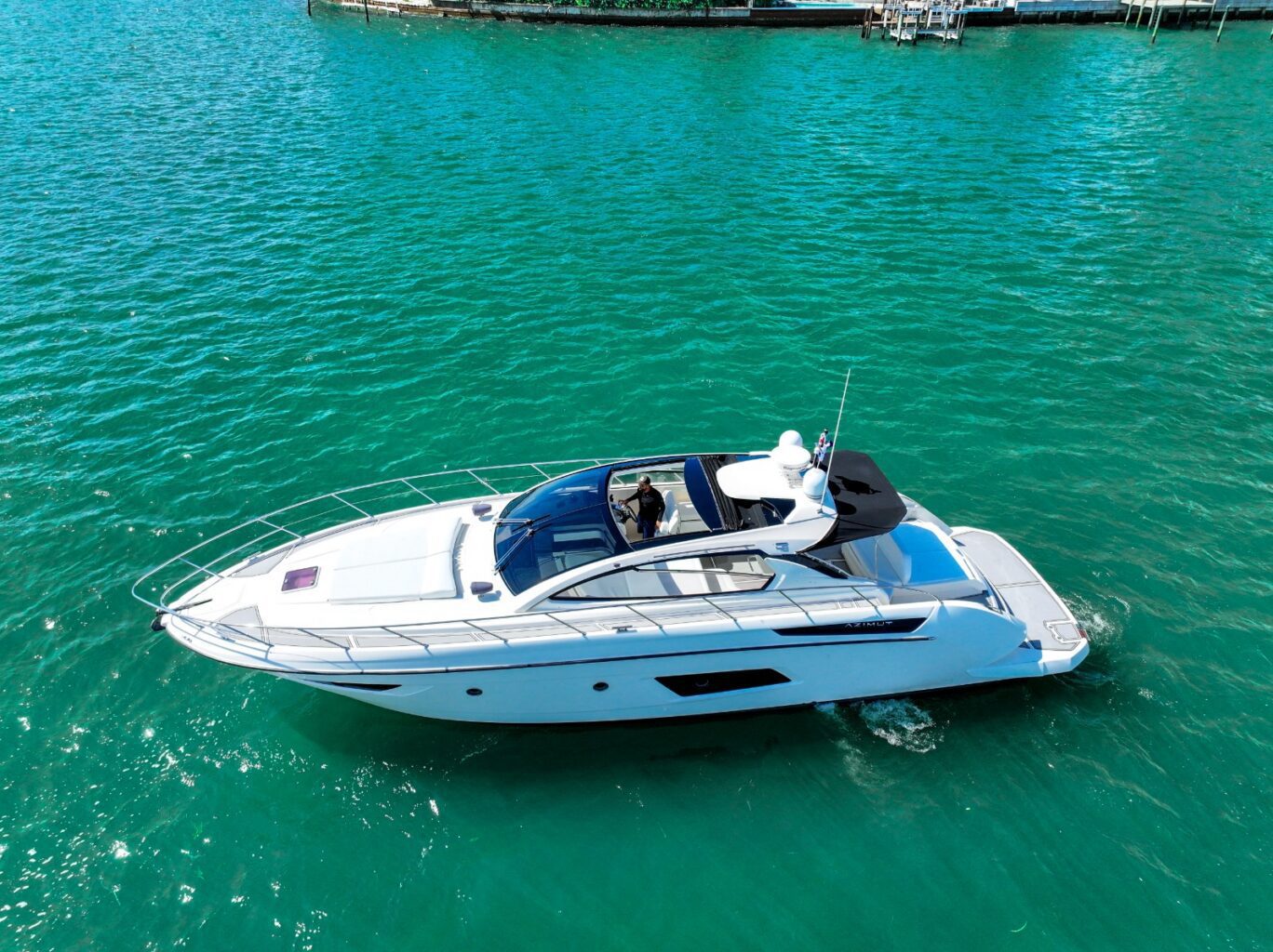 48′ Azimut Atlantis + Jetski 1Hr — private yacht charter in Miami