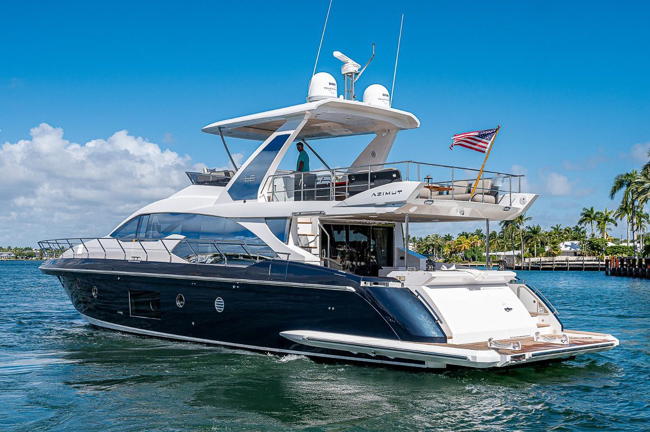 66′ Azimut + Water Toys — private yacht charter in Miami