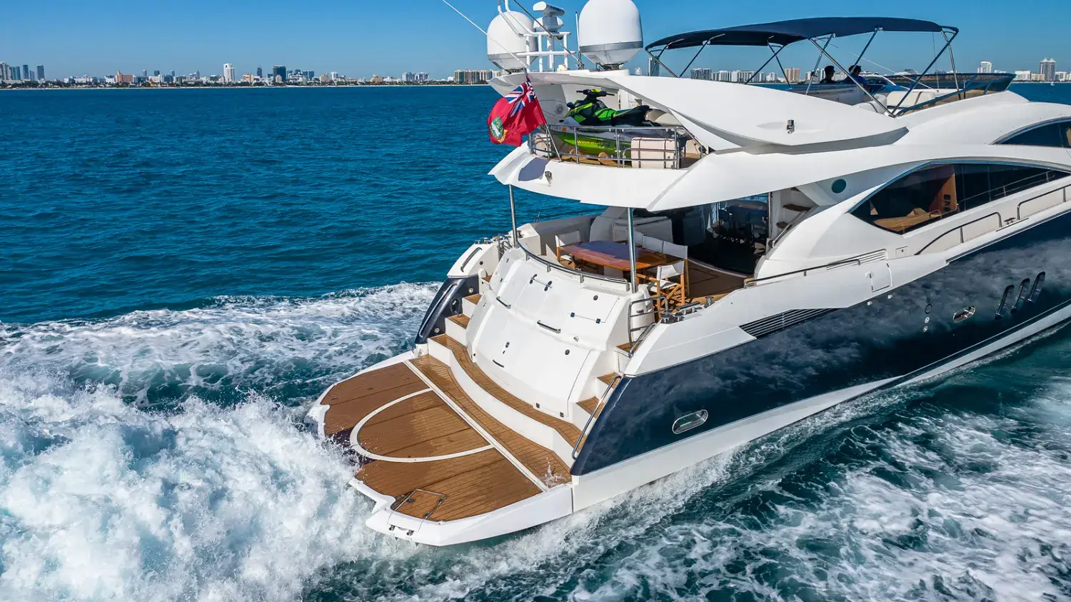 82′ Sunseeker + Water Toys — private yacht charter in Miami