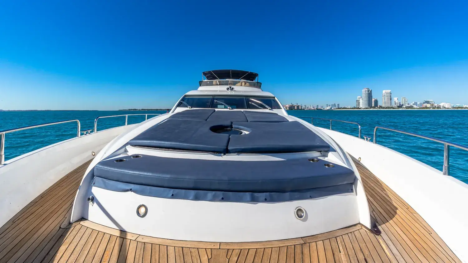 82′ Sunseeker + Water Toys — private yacht charter in Miami