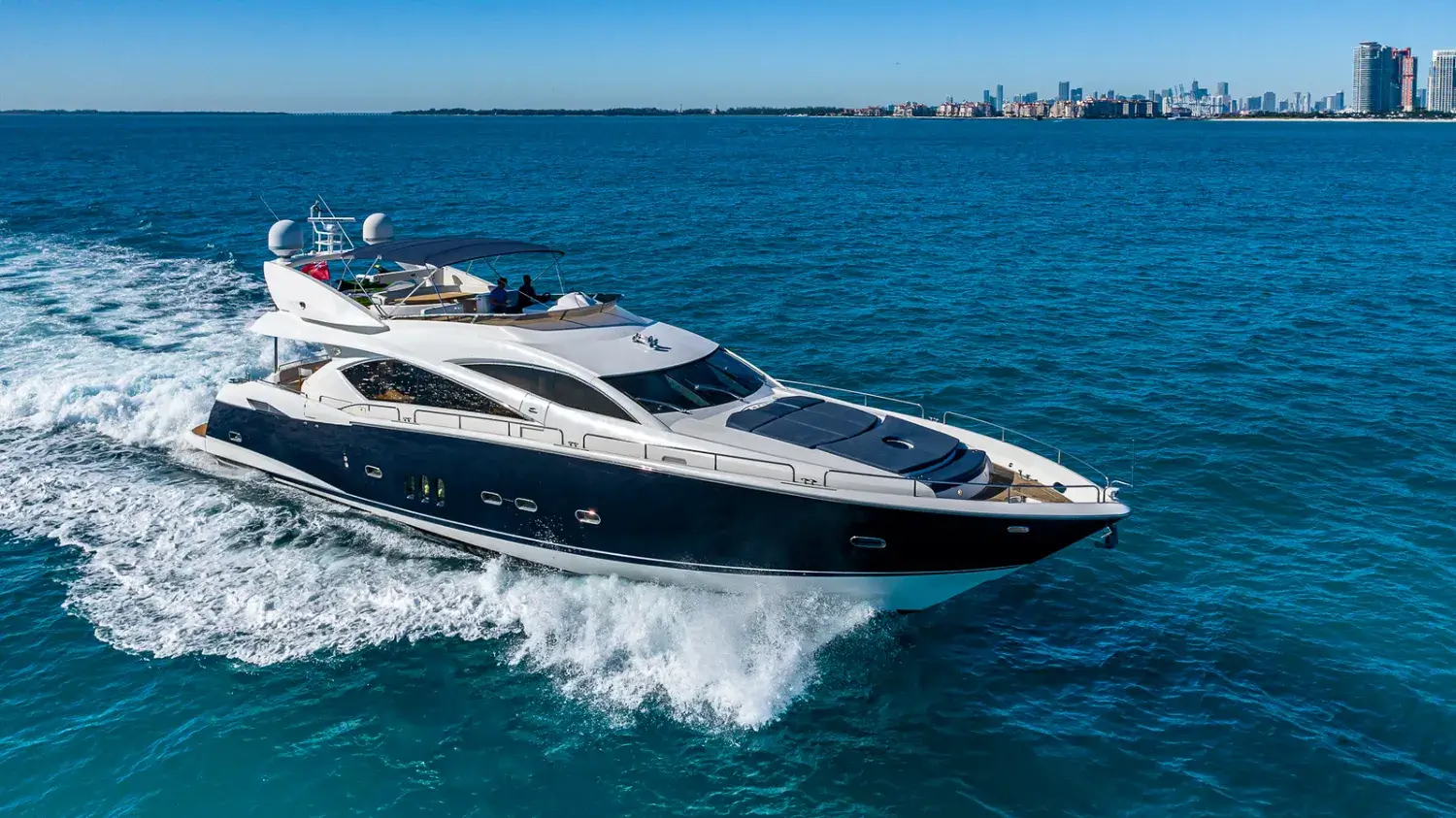 82′ Sunseeker + Water Toys — private yacht charter in Miami