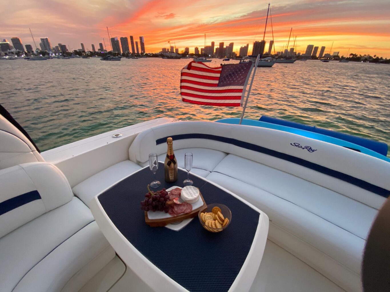 45’ Sea Ray + Water Toys — private yacht charter in Miami
