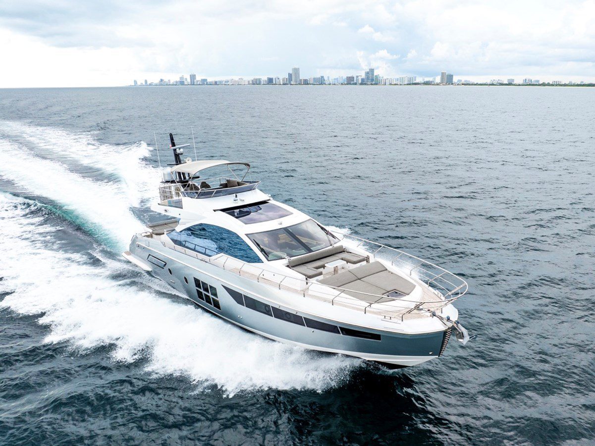 72′ Azimut D + Water Toys — private yacht charter in Miami