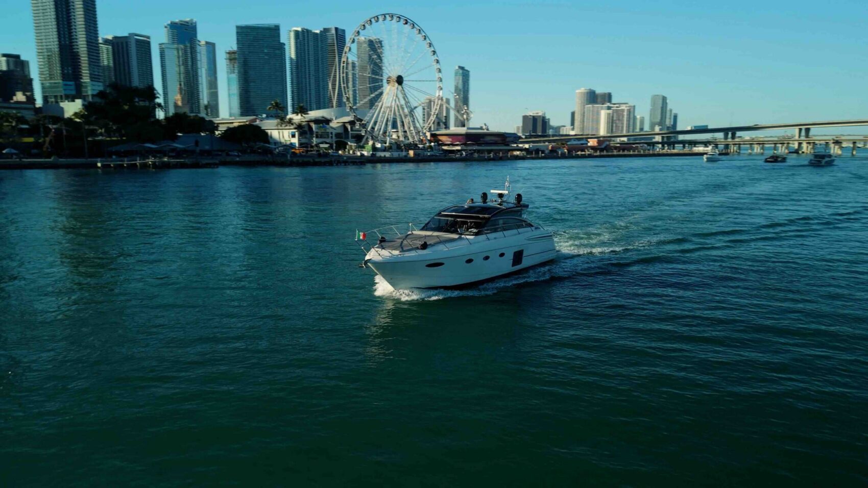 58′ Princess + Water Toys — private yacht charter in Miami