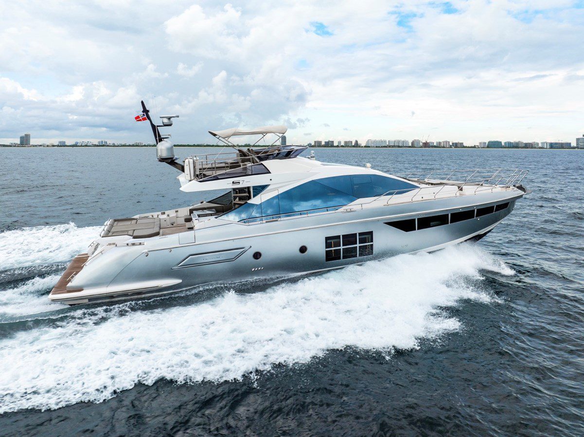 72′ Azimut D + Water Toys — private yacht charter in Miami