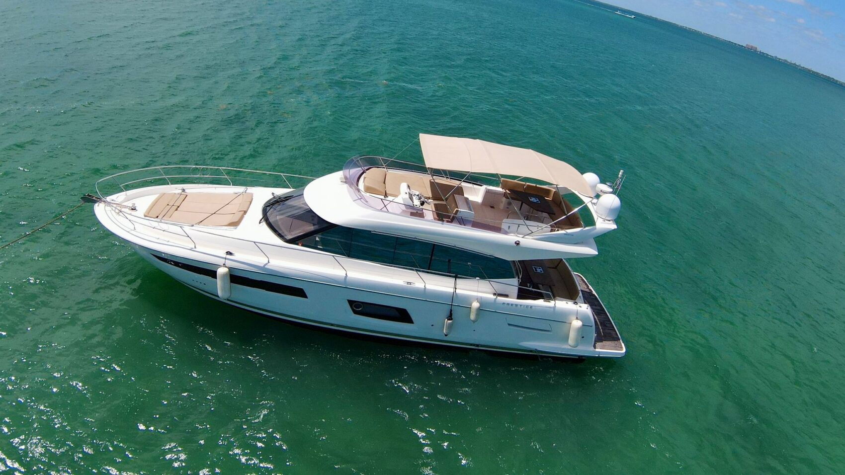 55′ Prestige + Water Toys — private yacht charter in Miami
