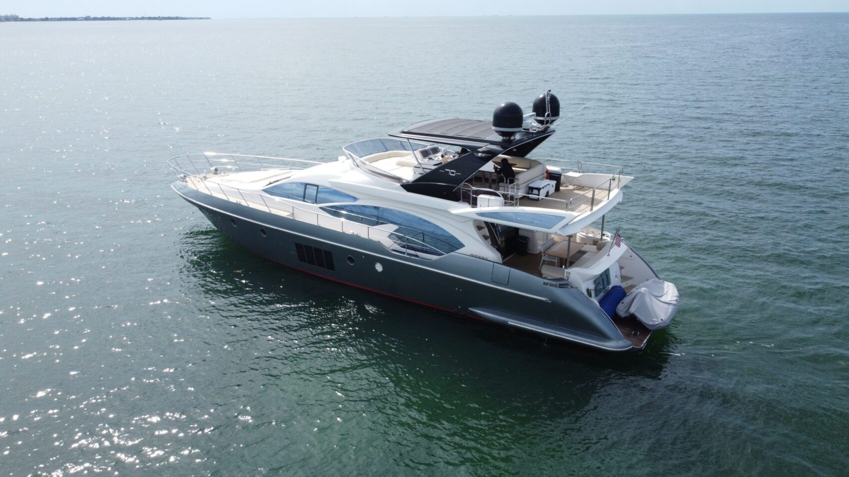 70′ Azimut Fly + Water Toys — private yacht charter in Miami