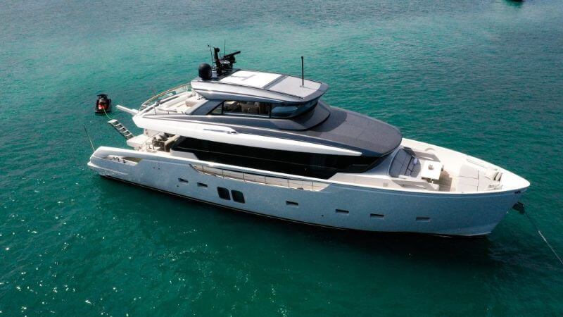 76′ SanLorenzo + Water Toys — private yacht charter in Miami