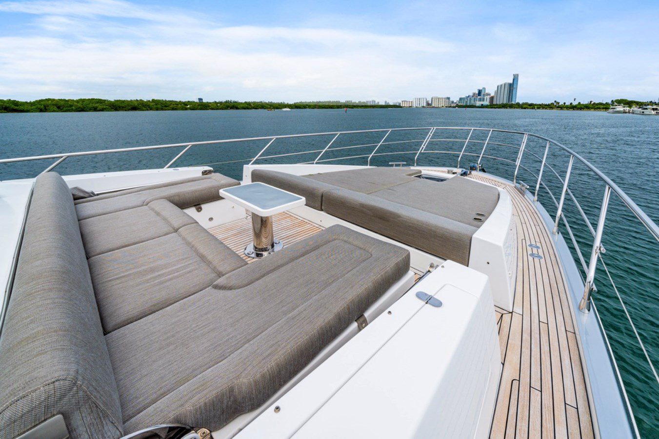 72′ Azimut D + Water Toys — private yacht charter in Miami