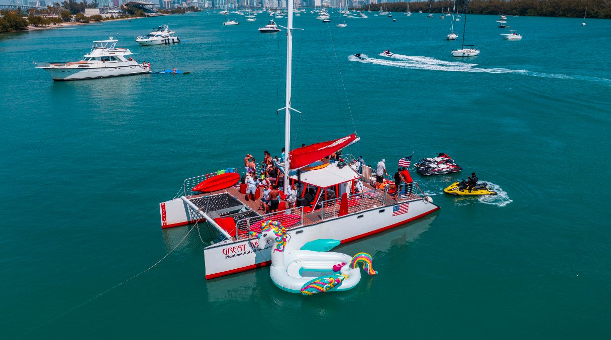 50′ Catamaran + Water Toys — private yacht charter in Miami