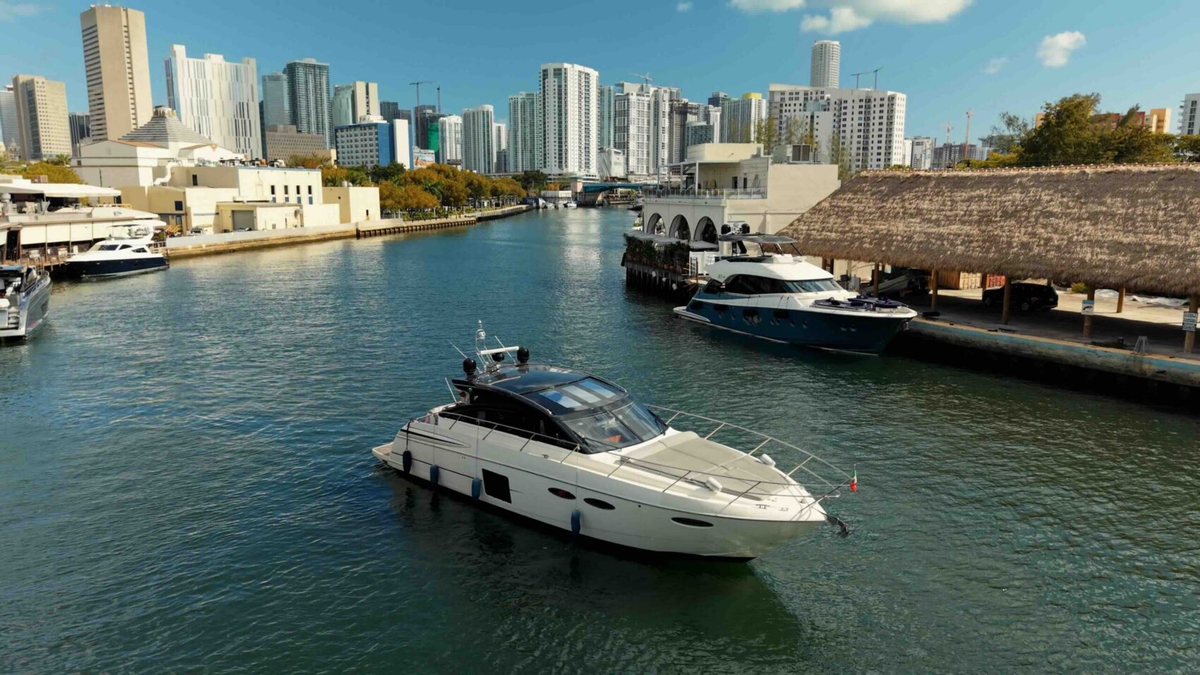 58′ Princess + Water Toys — private yacht charter in Miami