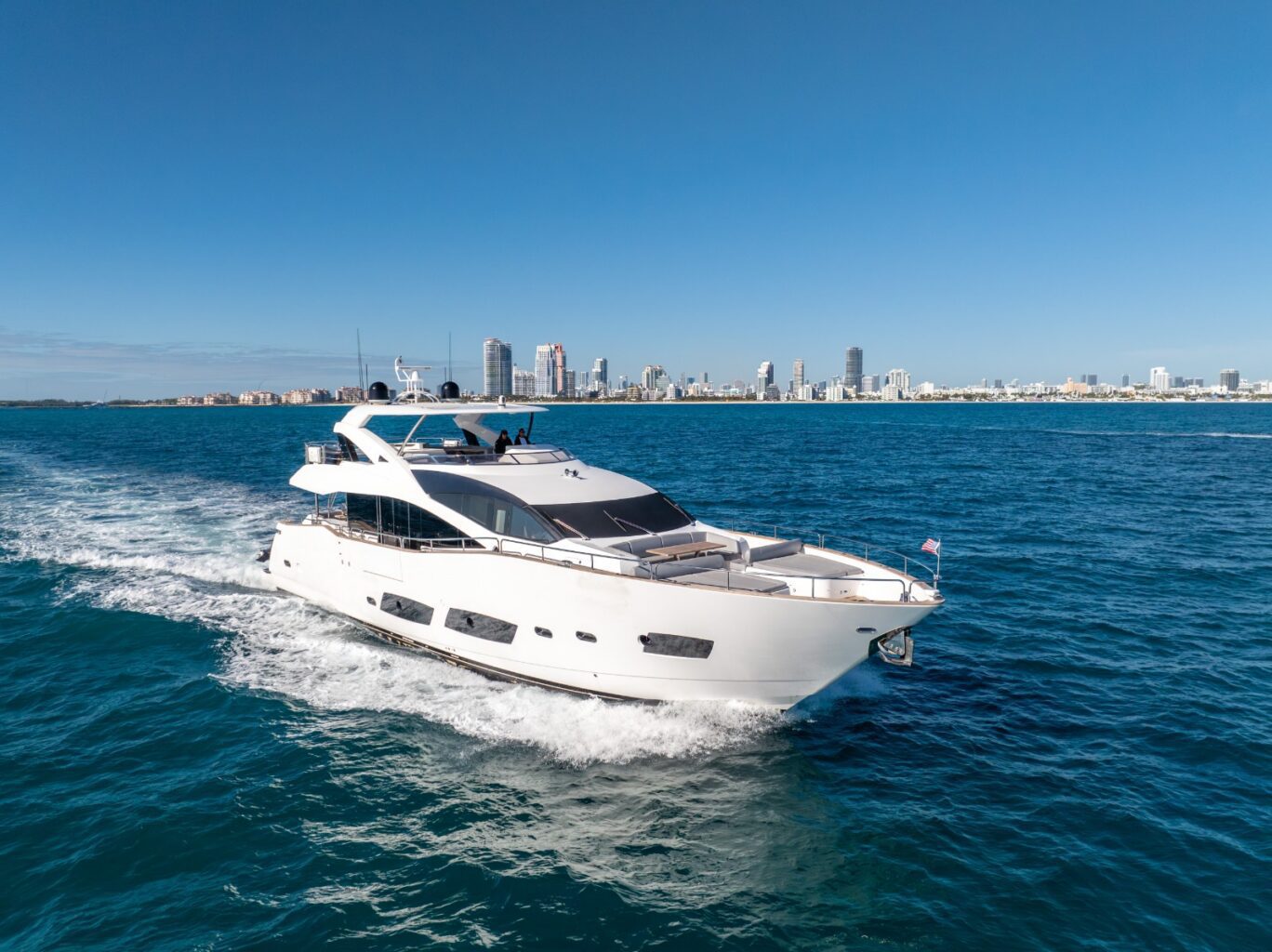 92′ Sunseeker + Water Toys — private yacht charter in Miami