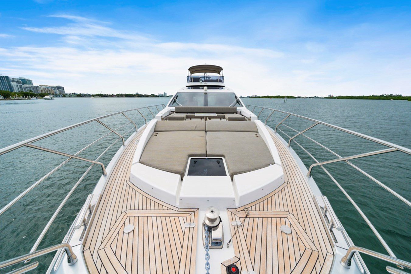72′ Azimut D + Water Toys — private yacht charter in Miami