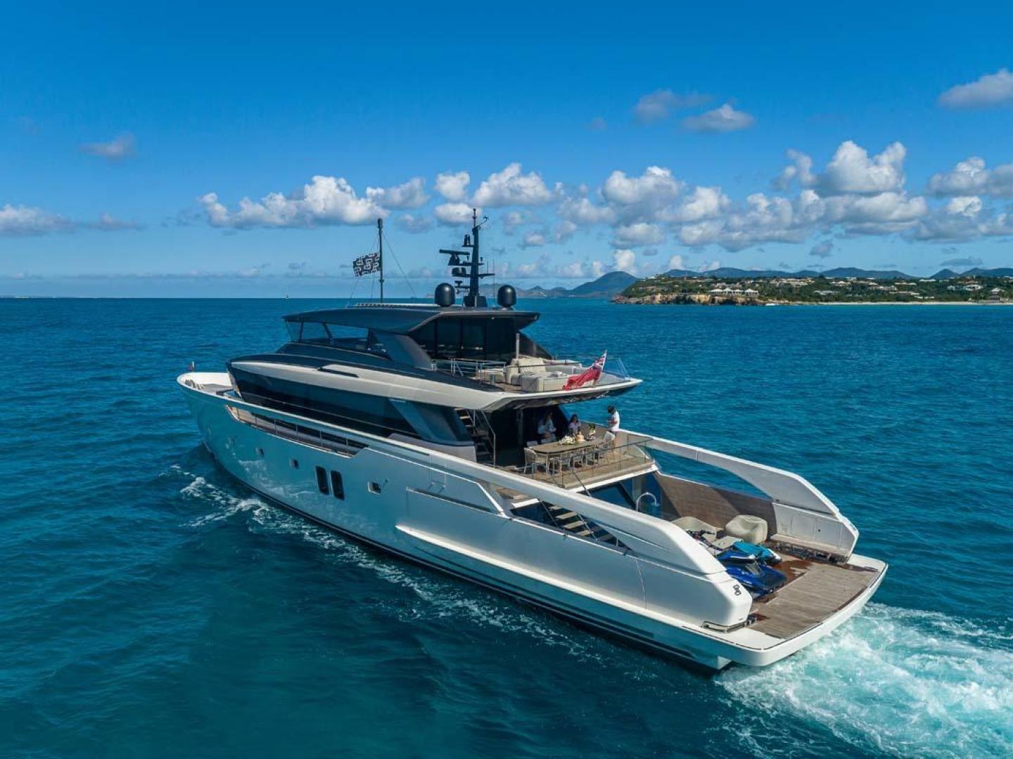 112′ SanLorenzo + Water Toys — private yacht charter in Miami