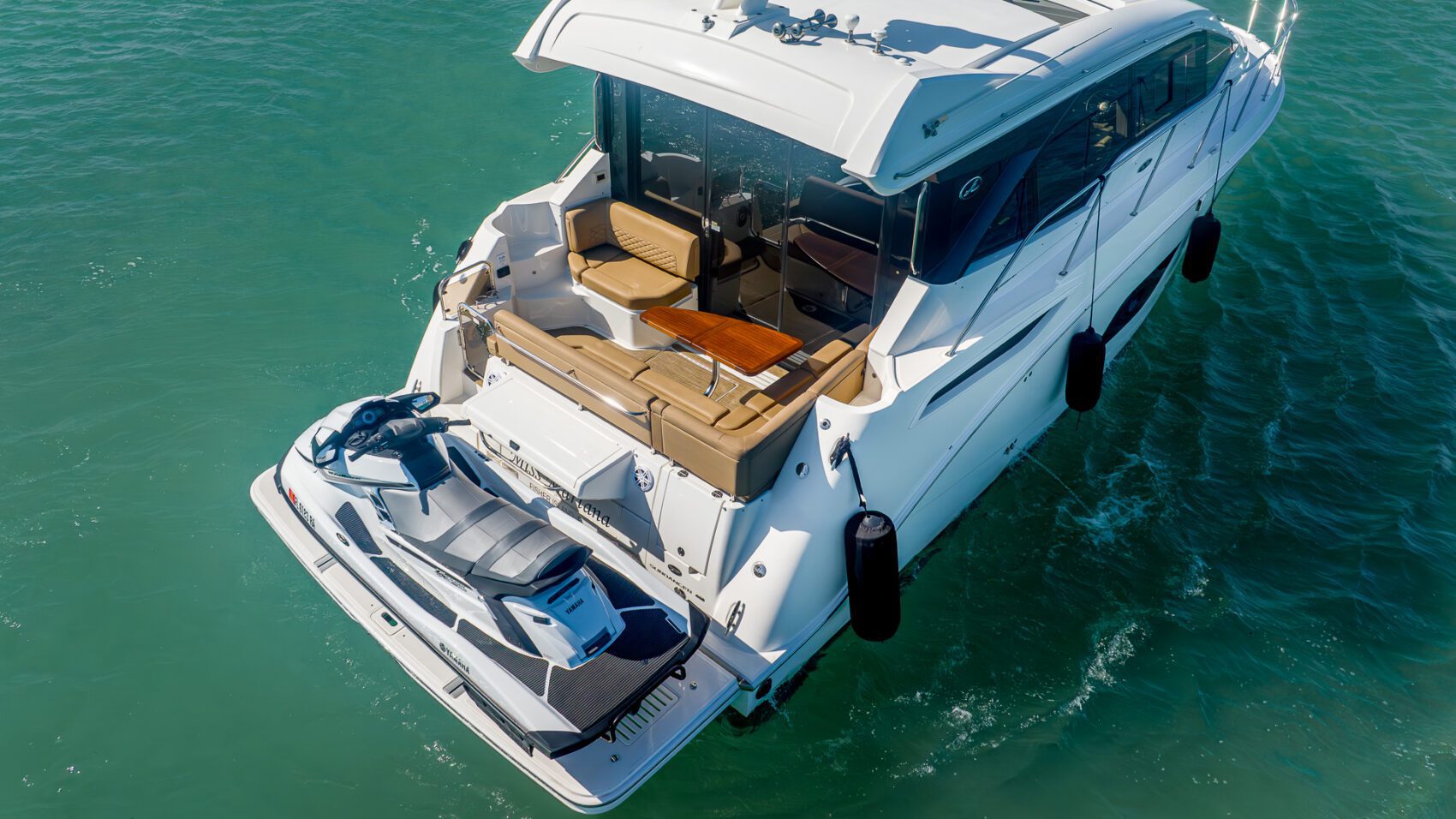 46′ Sea Ray + Water Toys + Jetski 1Hr — private yacht charter in Miami