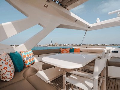 87′ Ferretti + Water Toys — private yacht charter in Miami