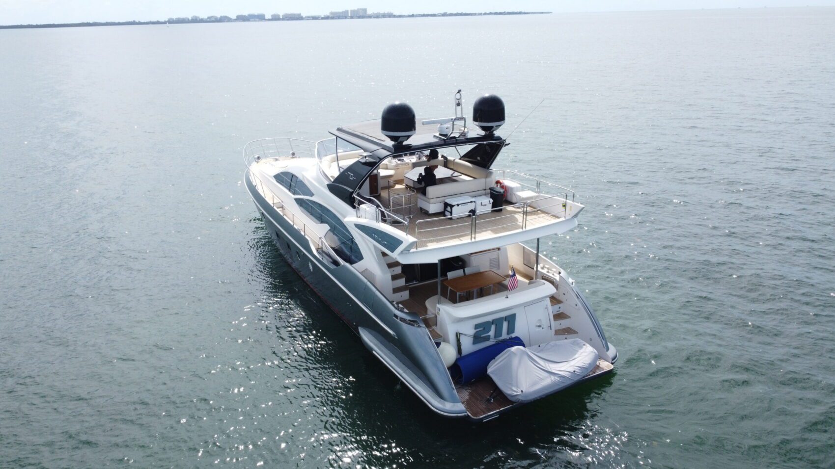 70′ Azimut Fly + Water Toys — private yacht charter in Miami