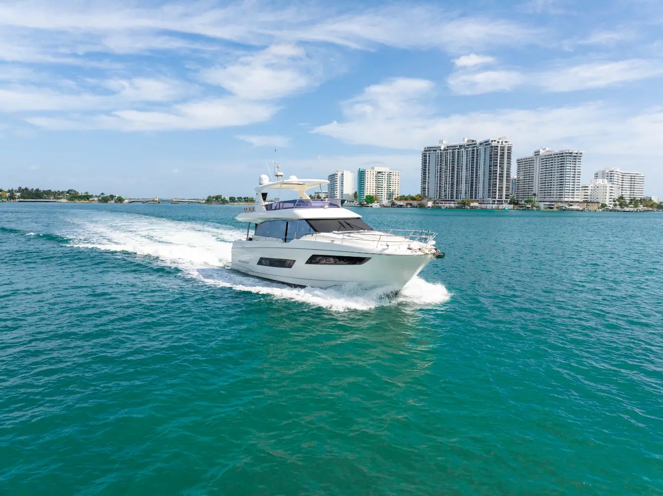 70′ Prestige + Water Toys — private yacht charter in Miami