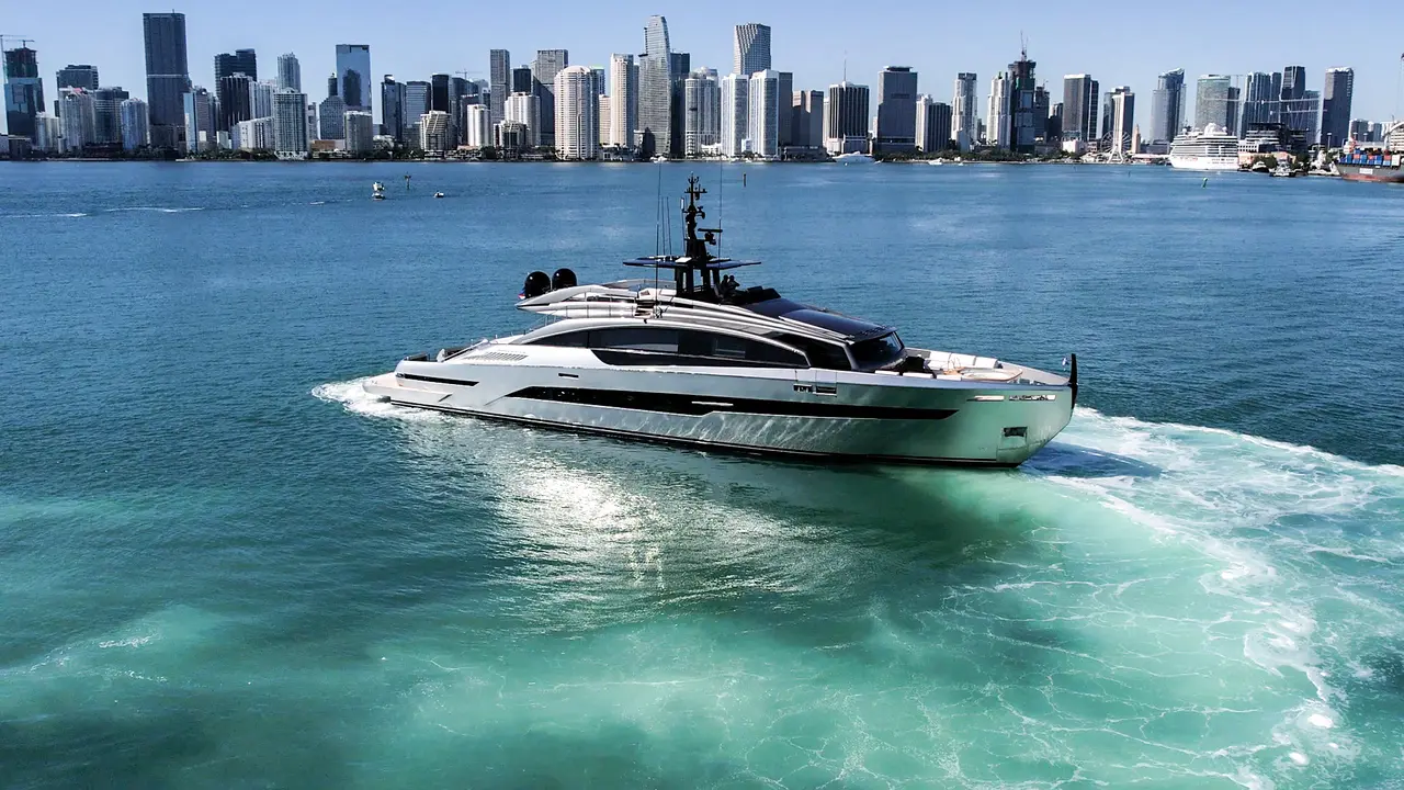 116′ Pershing + Jacuzzi — private yacht charter in Miami