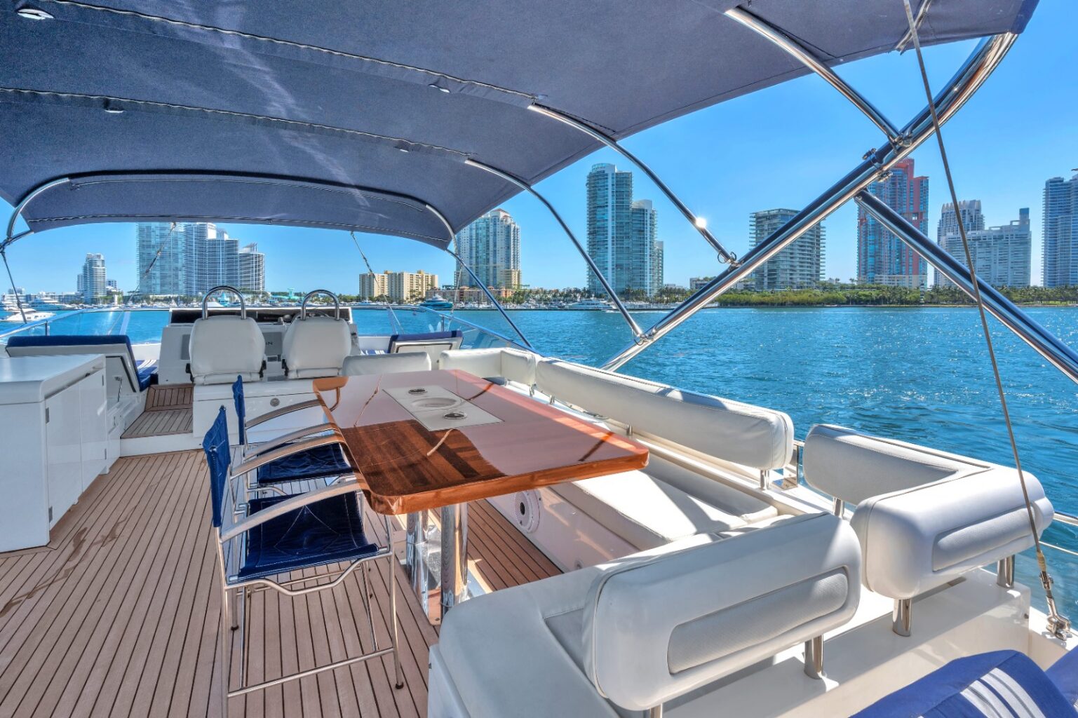 66′ Fairline + Water Toys + Jetski 1Hr — private yacht charter in Miami