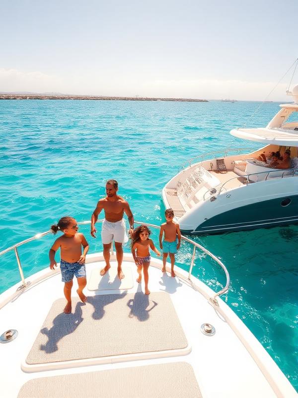 Family yacht experience in Miami